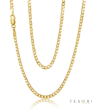 60HKI319 Grumetta Rada 2.4m Open 6 Sided Curb Chain, 50cm
