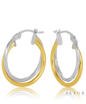 15OBC615-992 375 gold . SKU: 15OBC615-992. Hoop Earrings