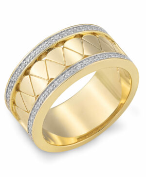 41/06215-0 375/- Bic Breuning Ring Diamond 0,319 Ct H/si