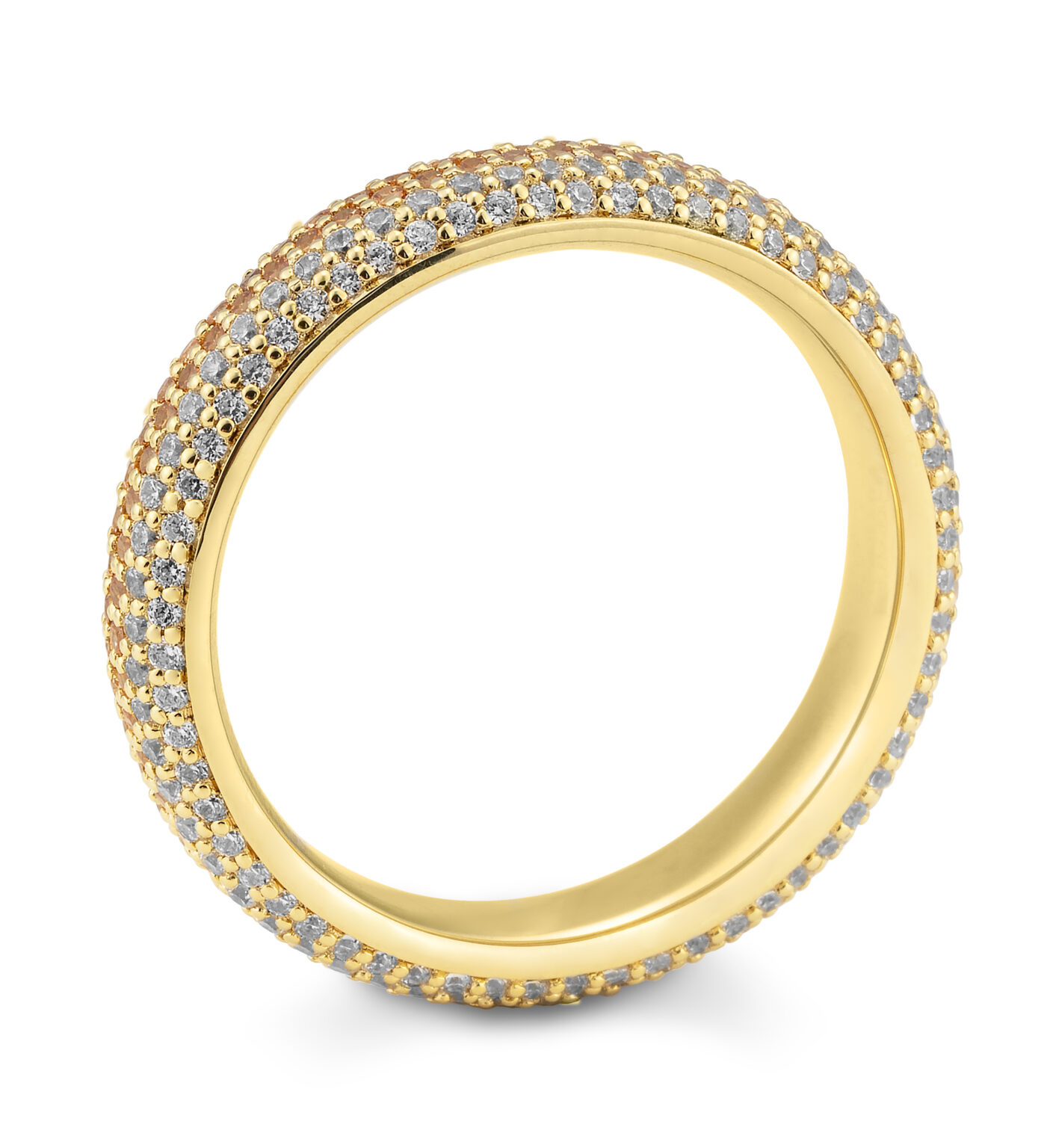 41/06218 375/- Yellow Diamond Cognac 1,59 Ct Ring