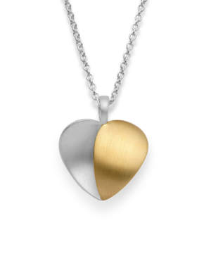 49301 - 925/- Sterling Silver 925/- pendant, rh, satin matt/polished