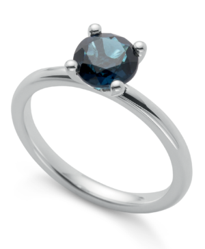 4992056 - 925/- Sterling Silver 925/- Ring blue topaz 1.50,ct polished