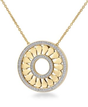 61/01536-0 - 375/- bic NECKLET - diamond fc 0,49 Ct. H/si Necklaces