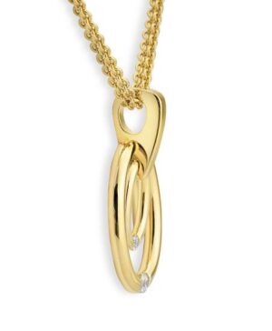 31/04739-0 - 375/- yellow - diamond fc 0,085 Ct. H/si Pendants