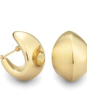 06/05201-5 925/- Yellow Gold Plated Breuning Galvano Earrings