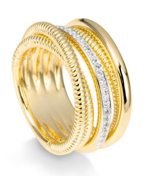 41/06040-0 - 375/- bic - diamond fc 0,188 Ct. H/si Rings