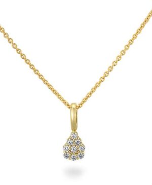 31/04789-0 - 375/- yellow - diamond fc 0,135 Ct. H/si Pendants