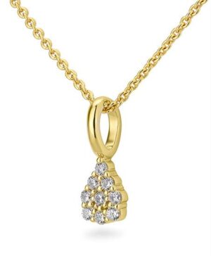 31/04789-0 - 375/- yellow - diamond fc 0,135 Ct. H/si Pendants