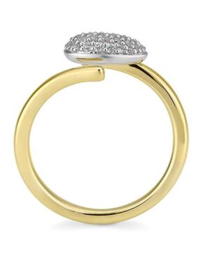 41/06396-0 - 375/- bic. - diamond fc 0,269 Ct. H/si Rings