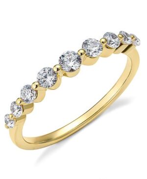 41/06392-0 - 375/- yellow - diamond fc 0,52 Ct. H/si Rings