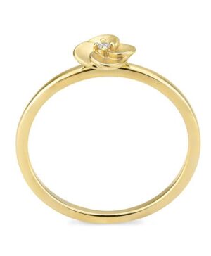 41/06419-0 - 375/- yellow - diamond fc 0,01 Ct. H/si Rings