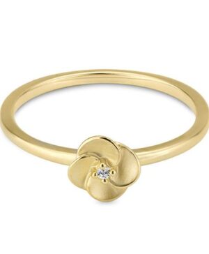 41/06419-0 - 375/- yellow - diamond fc 0,01 Ct. H/si Rings