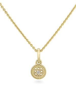 31/04778-0 - 375/- yellow - diamond fc 0,015 Ct. H/si Pendants