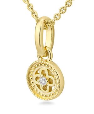 31/04778-0 - 375/- yellow - diamond fc 0,015 Ct. H/si Pendants