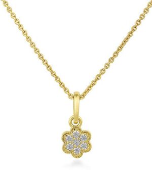 31/04780-0 - 375/- yellow - diamond fc 0,105 Ct. H/si Pendants