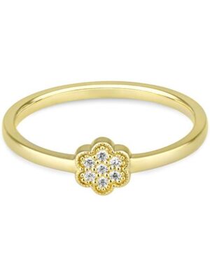 41/06404-0 - 375/- yellow - diamond fc 0,052 Ct. H/si Rings