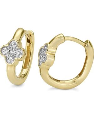 06/61257-0 - 375/- bic - diamond fc 0,075 Ct. H/si Earrings