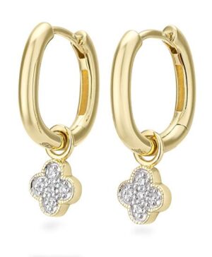 06/61258-0 - 375/- bic - diamond fc 0,075 Ct. H/si Earrings