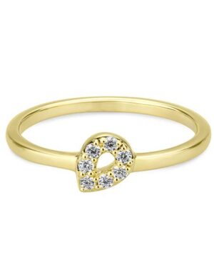 41/06407-0 - 375/- yellow - diamond fc 0,105 Ct. H/si Rings