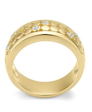 41/06390-0 - 375/- yellow - diamond fc 0,12 Ct. H/si Rings