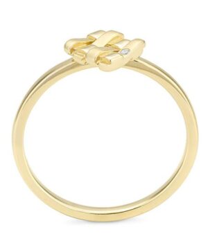 41/06468-0 - 375/- yellow - diamond fc 0,005 Ct. H/si Rings