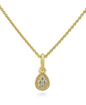 31/04781-0 - 375/- yellow - diamond fc 0,06 Ct. H/si Pendants