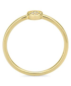 41/06405-0 - 375/- yellow - diamond fc 0,03 Ct. H/si Rings