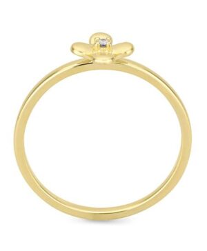 41/06420-0 - 375/- yellow - diamond fc 0,015 Ct. H/si Rings