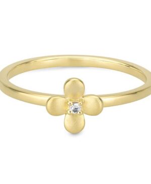41/06420-0 - 375/- yellow - diamond fc 0,015 Ct. H/si Rings