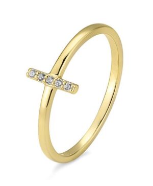 41/06410-0 - 375/- yellow - diamond fc 0,037 Ct. H/si Rings