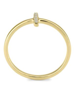 41/06410-0 - 375/- yellow - diamond fc 0,037 Ct. H/si Rings