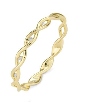 41/06429-0 - 375/- yellow - diamond fc 0,027 Ct. H/si Rings