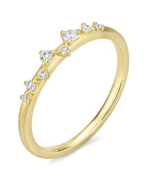 41/06428-0 - 375/- yellow - diamond fc 0,121 Ct. H/si Rings