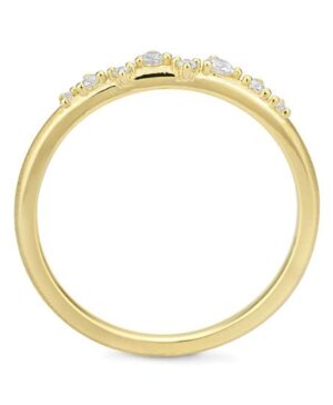 41/06428-0 - 375/- yellow - diamond fc 0,121 Ct. H/si Rings