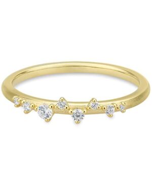 41/06428-0 - 375/- yellow - diamond fc 0,121 Ct. H/si Rings