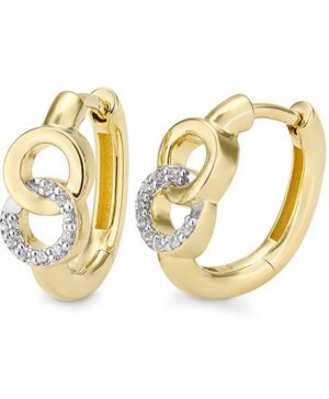 06/61263-0 - 375/- bic - diamond fc 0,099 Ct. H/si Earrings