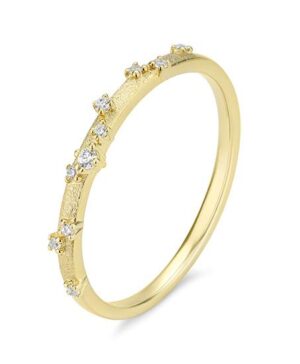 41/06415-0 - 375/- yellow - diamond fc 0,066 Ct. H/si Rings