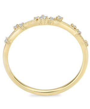 41/06415-0 - 375/- yellow - diamond fc 0,066 Ct. H/si Rings