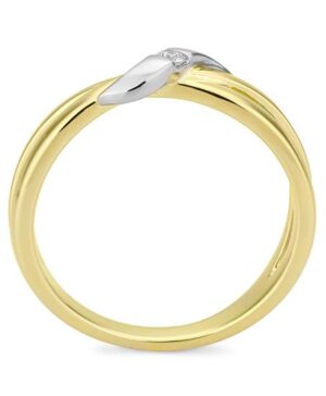 41/06411-0 - 375/- bic. - diamond fc 0,035 Ct. H/si Rings
