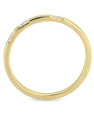 41/06414-0 - 375/- yellow - diamond fc 0,045 Ct. H/si Rings