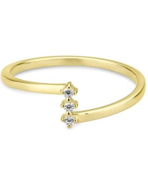 41/06413-0 - 375/- yellow - diamond fc 0,045 Ct. H/si Rings
