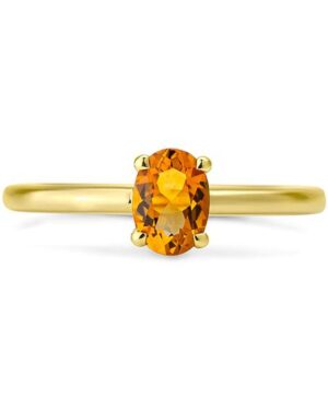 42/03430-0 - 375/- yellow - g.citrine Rings