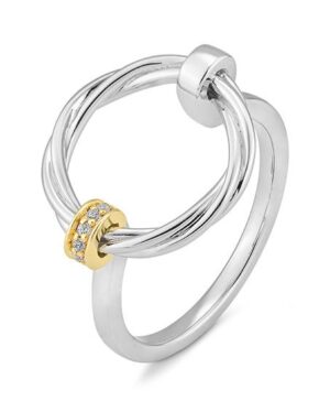 41/06350-0 - 375/- bic. - diamond fc 0,033 Ct. H/si Rings