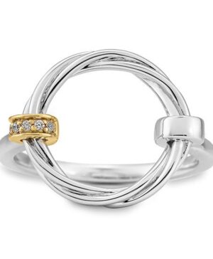 41/06350-0 - 375/- bic. - diamond fc 0,033 Ct. H/si Rings