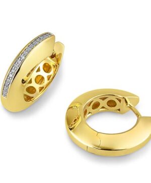 06/61185-0 - 375/- bic - diamond fc 0,187 Ct. H/si Earrings