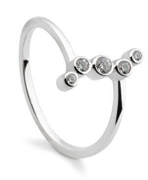 41/06089-0 - 375/- white - diamond fc 0,155 Ct. H/si Rings