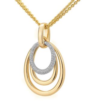 31/04733-0 - 375/- bic. - diamond fc 0,272 Ct. H/si Pendants