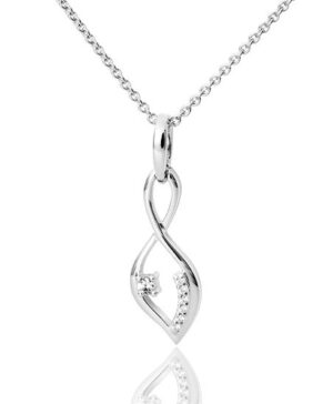 31/04657-0 - 375/- white - diamond fc 0,06 Ct. H/si Pendants