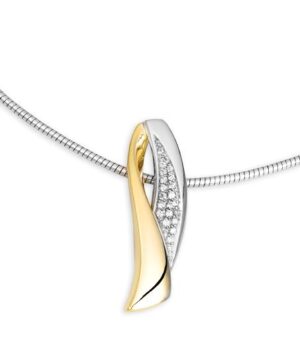 31/04669-0 - 375/- bic. - diamond fc 0,14 Ct. H/si Pendants