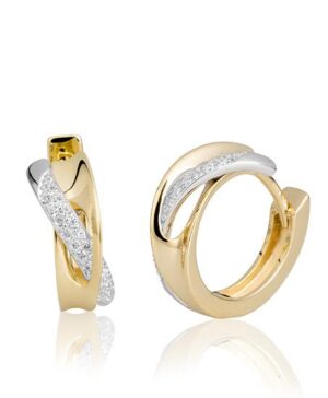 06/61029-0 - 375/- bic. - diamond fc 0,269 Ct. H/si Earrings